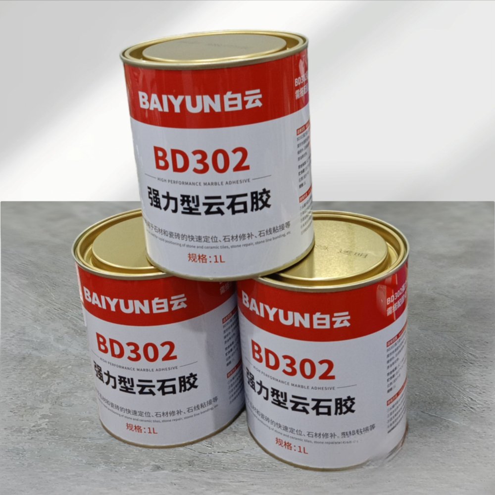 Keo Baiyun dán đá lưu hóa nhanh BD302