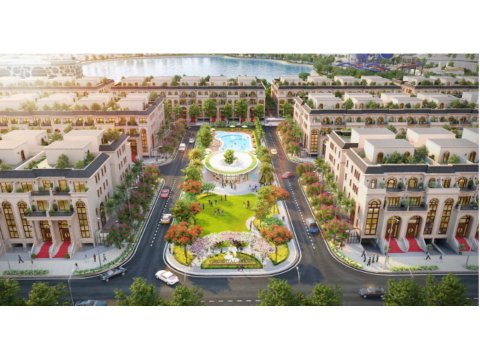 Công trình: SUNLAKE SHOP VILLAS (Lô F5-G5) – Khu đô thị Vạn Phúc City